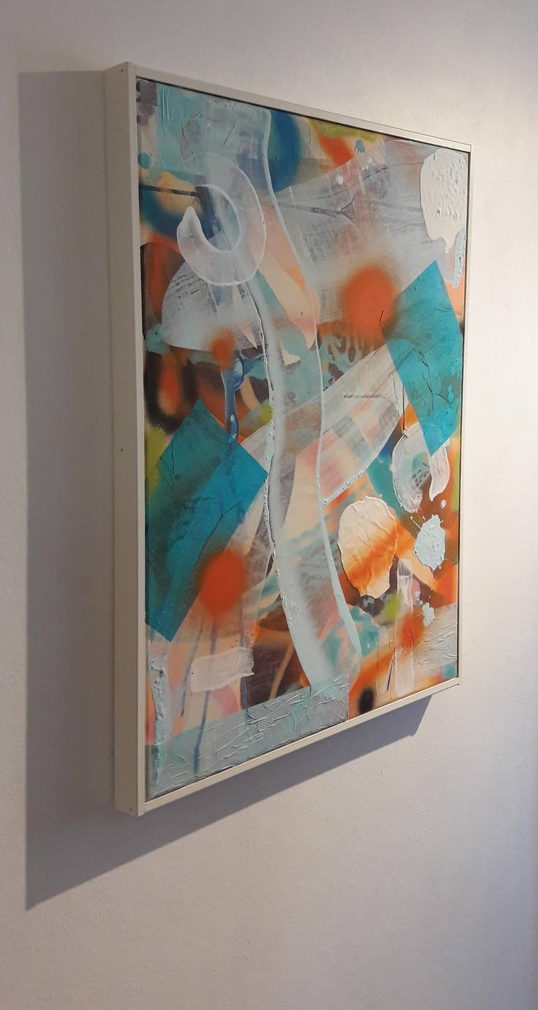 Original Abstract Painting by Adam Carnaby