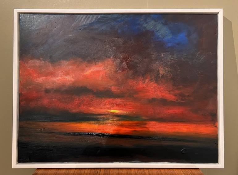 Original Seascape Painting by Adam Carnaby