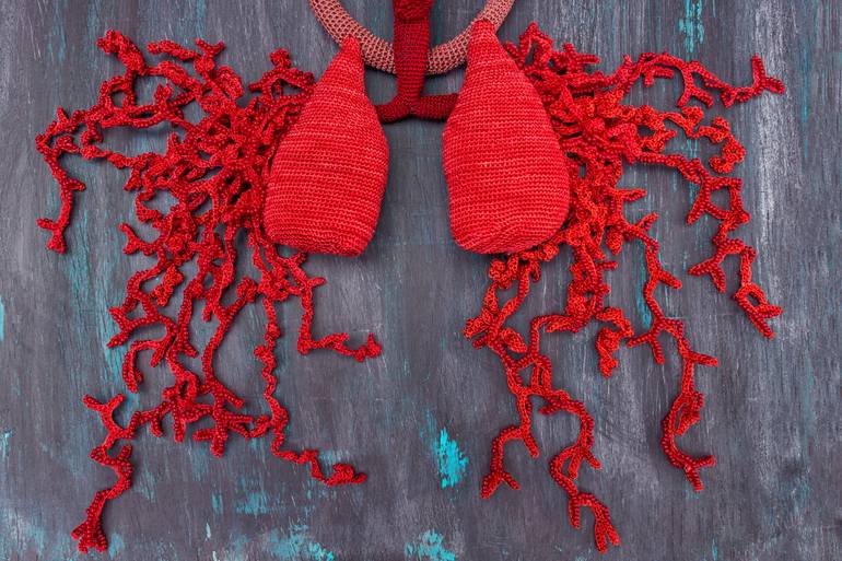 Original Abstract Fashion Sculpture by Lidia Puica