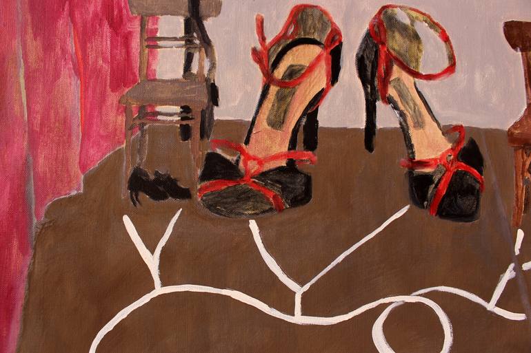 Original Figurative Music Painting by Eva Hradil