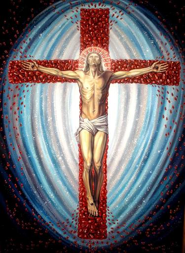 Print of Surrealism Religion Paintings by Usmanov Art