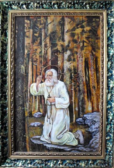 Print of Figurative Religious Paintings by Saša Jovanović