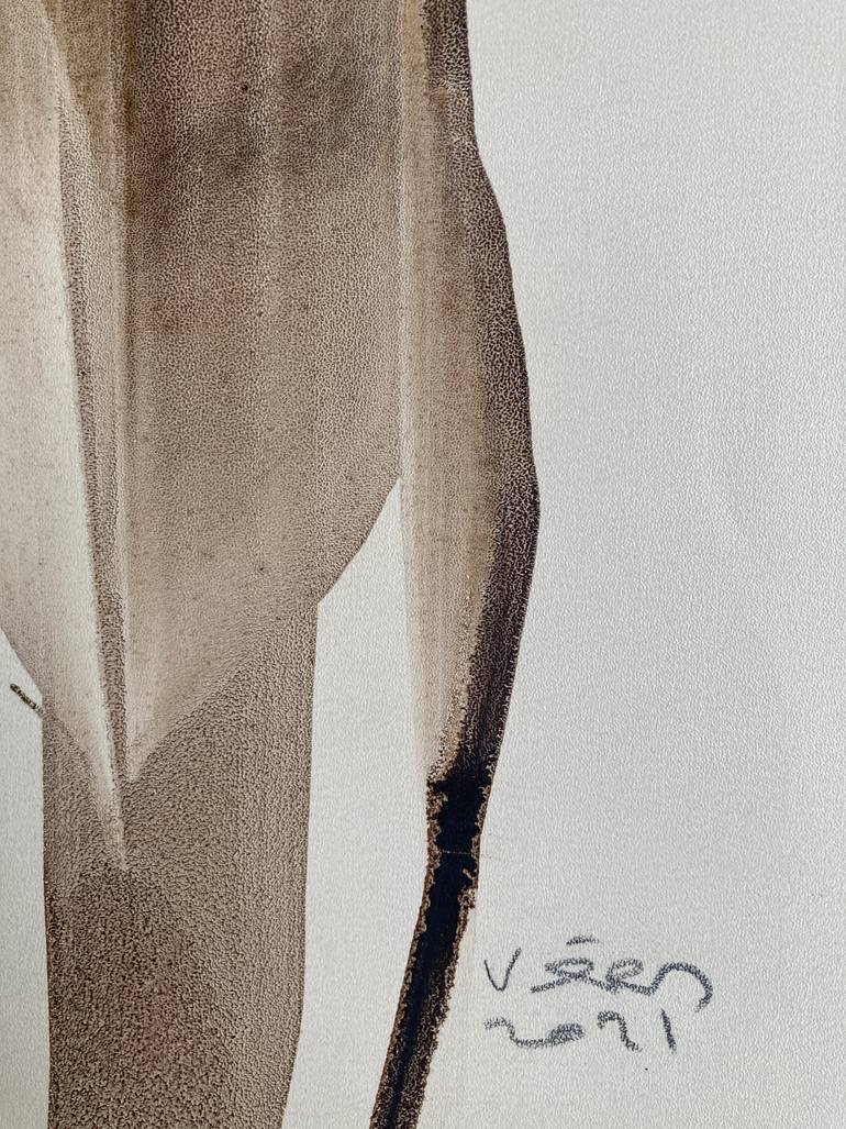 Original Contemporary Women Painting by Vedat Ors