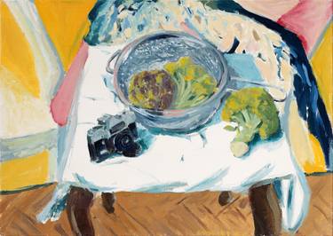 Original Expressionism Still Life Painting by Kris Barta