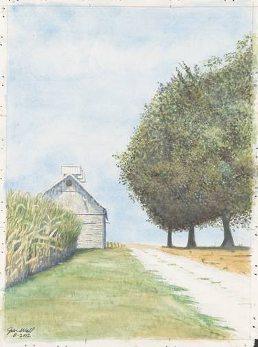 Print of Realism Rural life Paintings by James Wall