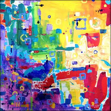 Original Abstract Paintings by Heather W Ernst