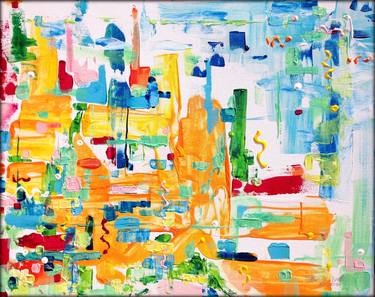 Original Abstract Paintings by Heather W Ernst