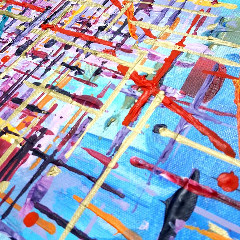 Original Abstract Expressionism Abstract Painting by Heather W Ernst