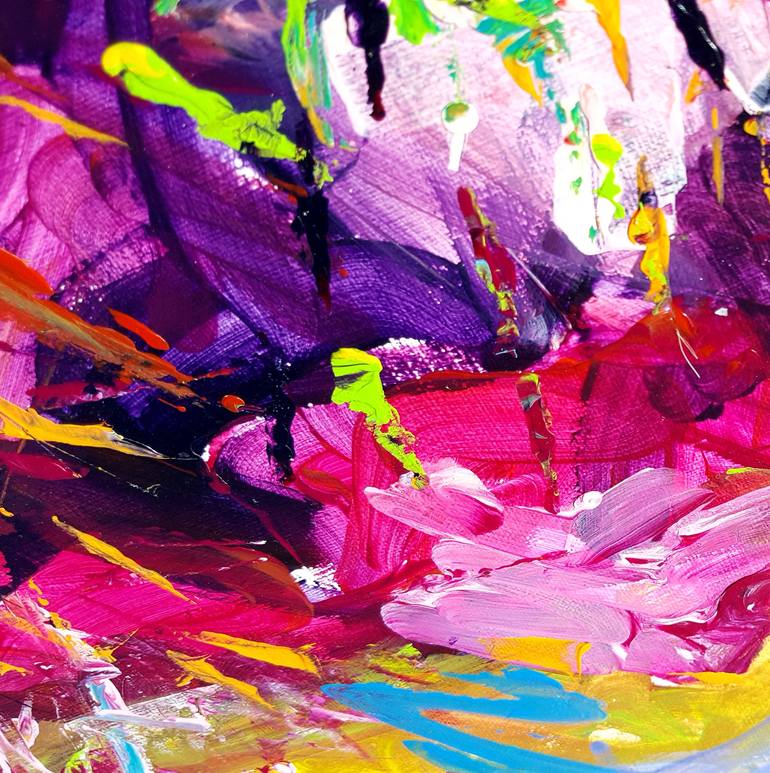 Original Abstract Landscape Painting by Heather W Ernst