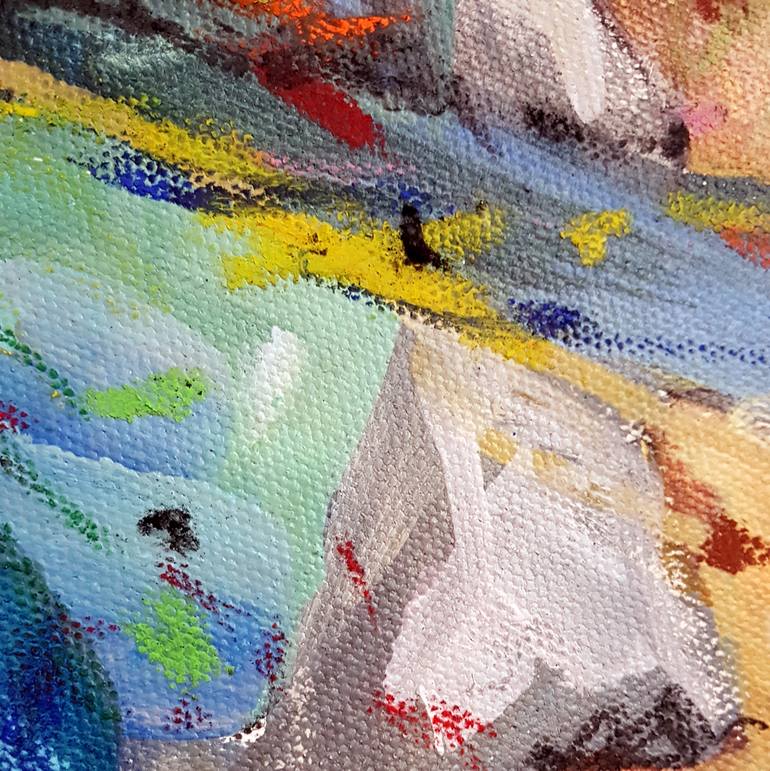 Original Abstract Landscape Painting by Heather W Ernst