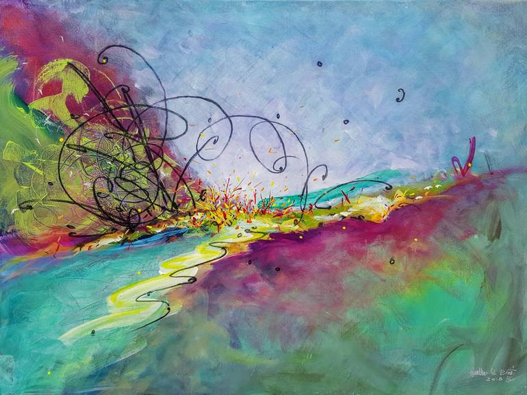 Headed to Olympia Painting by Heather W Ernst | Saatchi Art Hungary