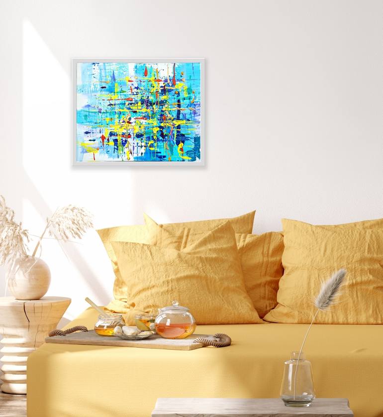 Original Expressionism Abstract Painting by Heather W Ernst