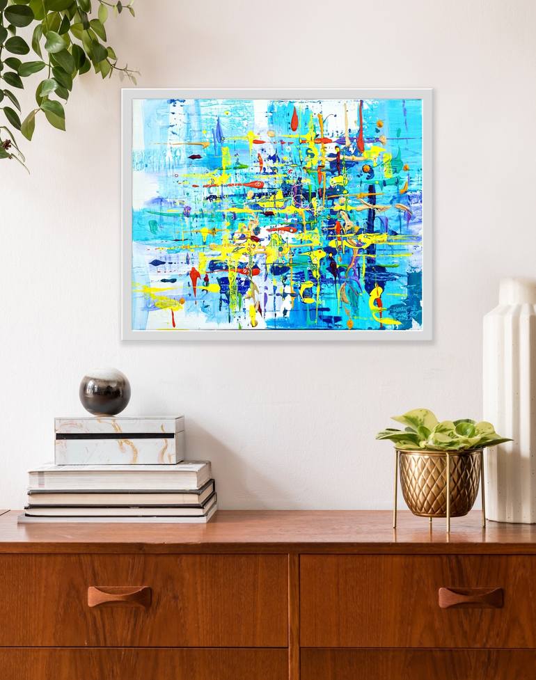 Original Expressionism Abstract Painting by Heather W Ernst
