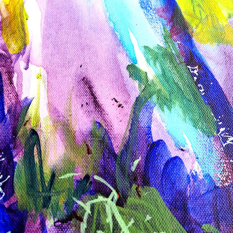 Original Abstract Landscape Painting by Heather W Ernst