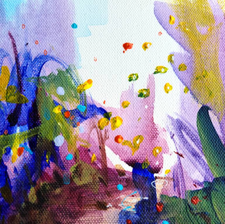 Original Abstract Landscape Painting by Heather W Ernst