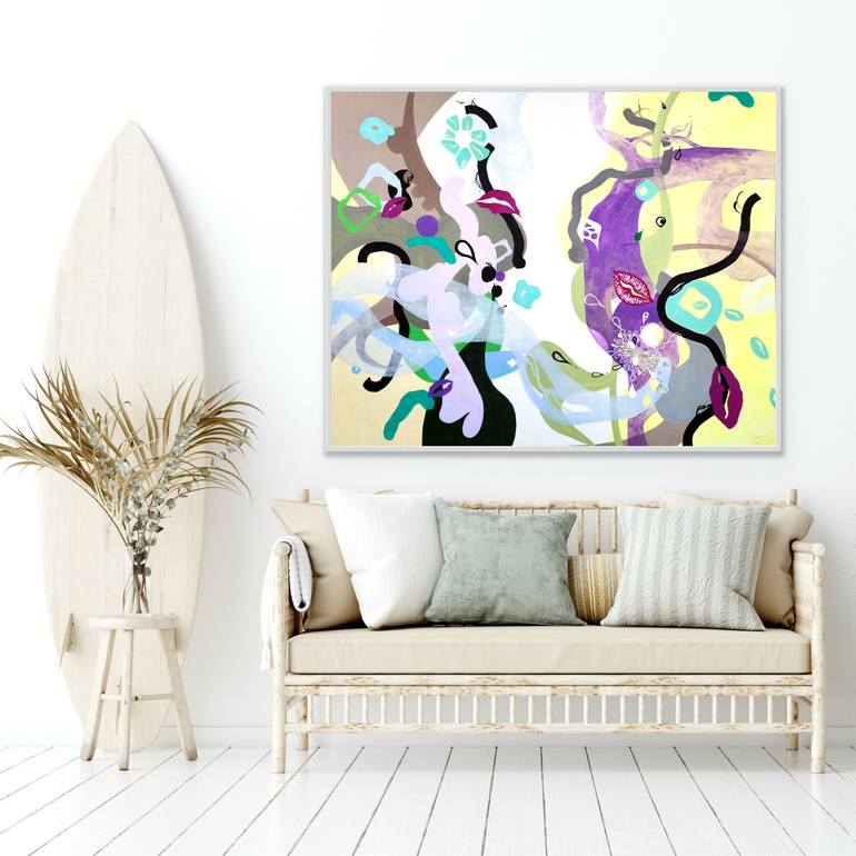 Original Expressionism Abstract Painting by Heather W Ernst