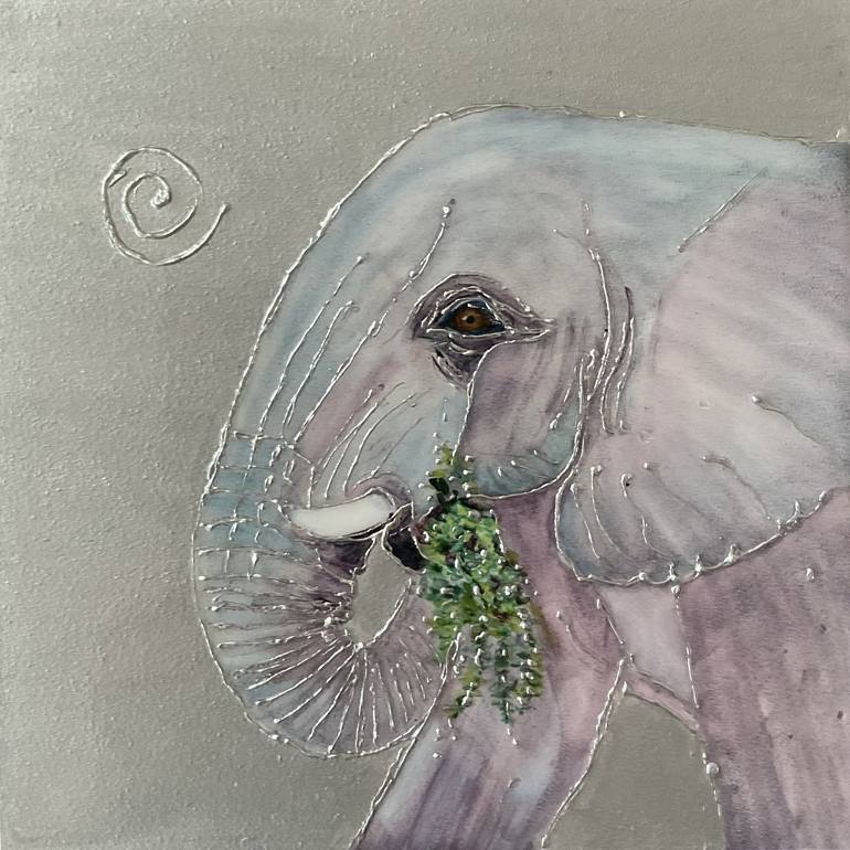 Original Modern Animal Painting by Christiane Kingsley