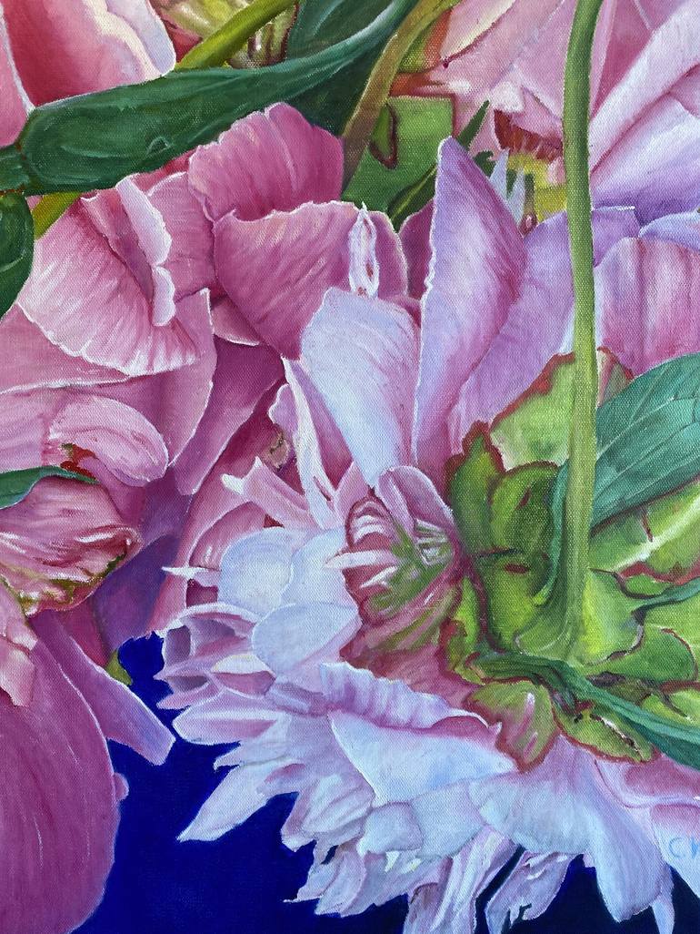 Original Floral Painting by Christiane Kingsley