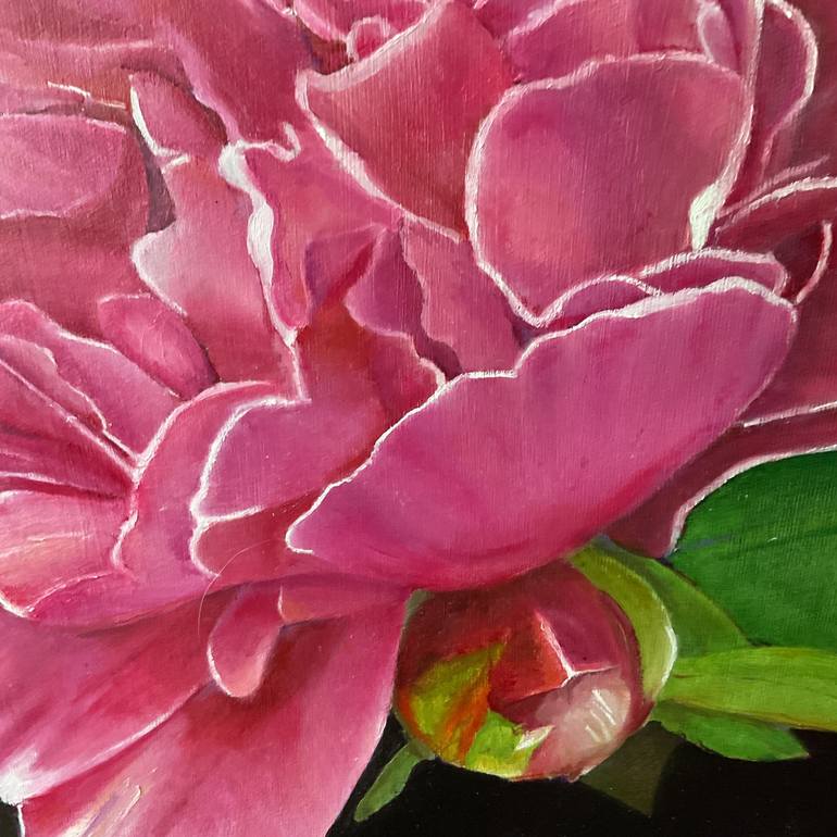 Original Contemporary Floral Painting by Christiane Kingsley