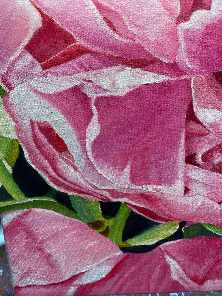 Stop to Smell the Flowers Painting by Christiane Kingsley