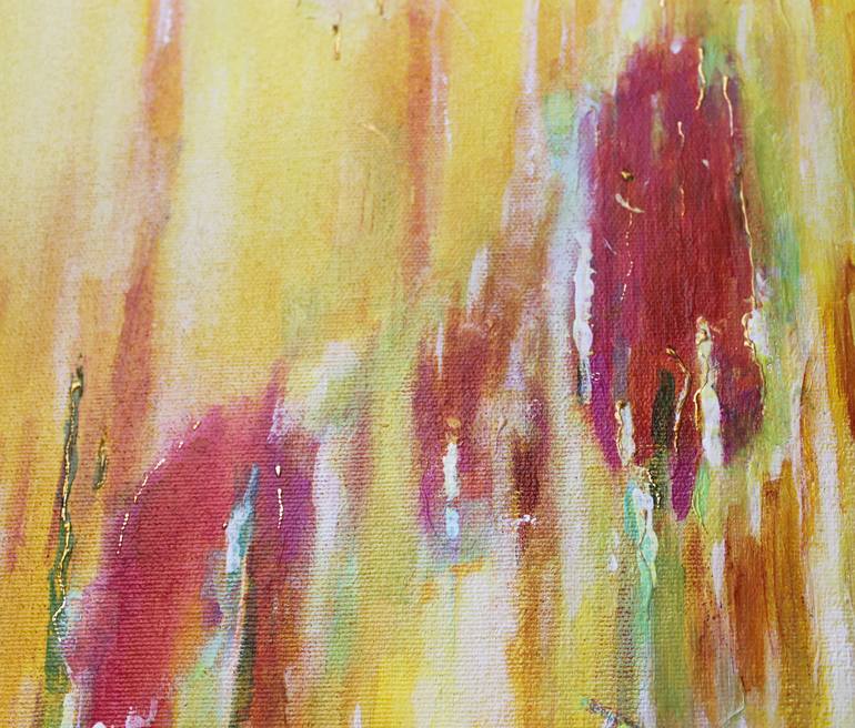 Original Impressionism Abstract Painting by Christiane Kingsley