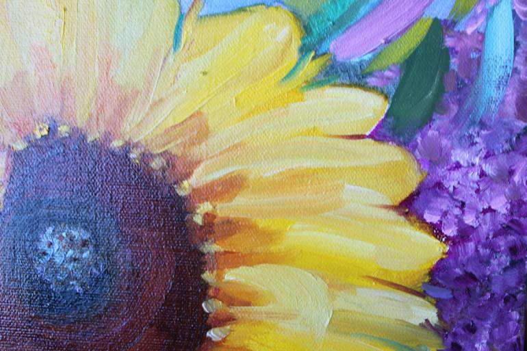 Original Impressionism Floral Painting by Christiane Kingsley