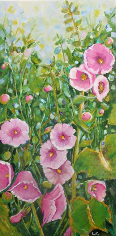 Original Fine Art Floral Paintings by Christiane Kingsley