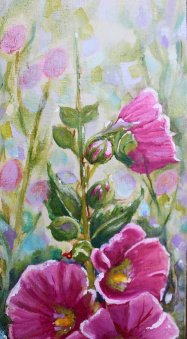 Original Impressionism Floral Painting by Christiane Kingsley