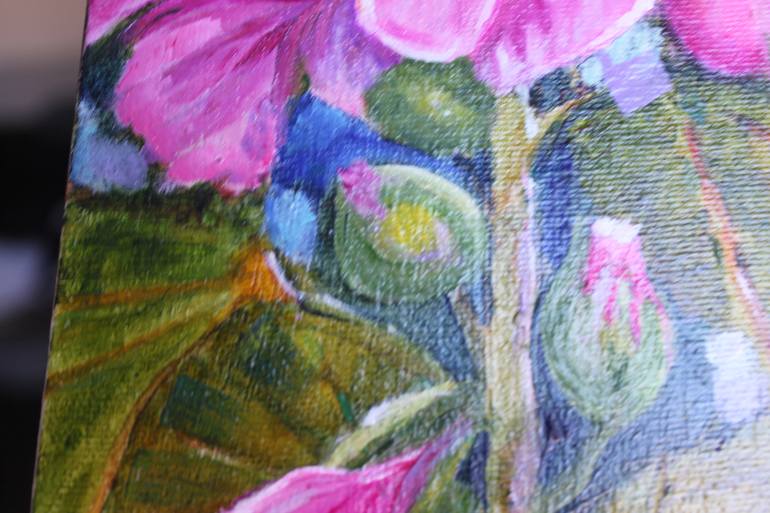 Original Impressionism Floral Painting by Christiane Kingsley