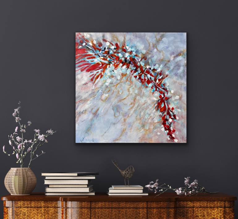 Original Abstract Expressionism Abstract Painting by Christiane Kingsley