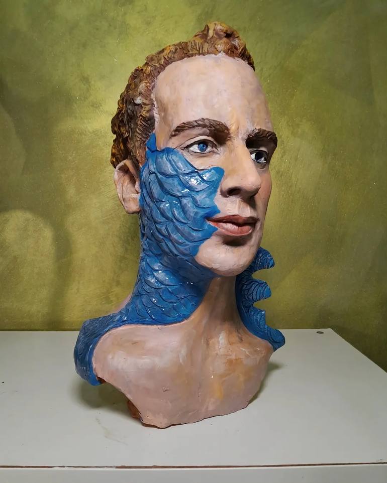 Original Figurative Body Sculpture by Pasquale Maria Petrone