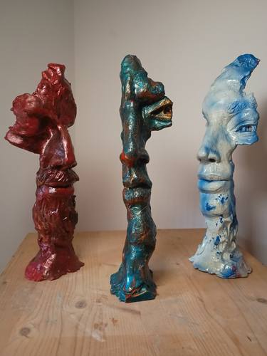 Original Figurative Body Sculpture by Pasquale Maria Petrone