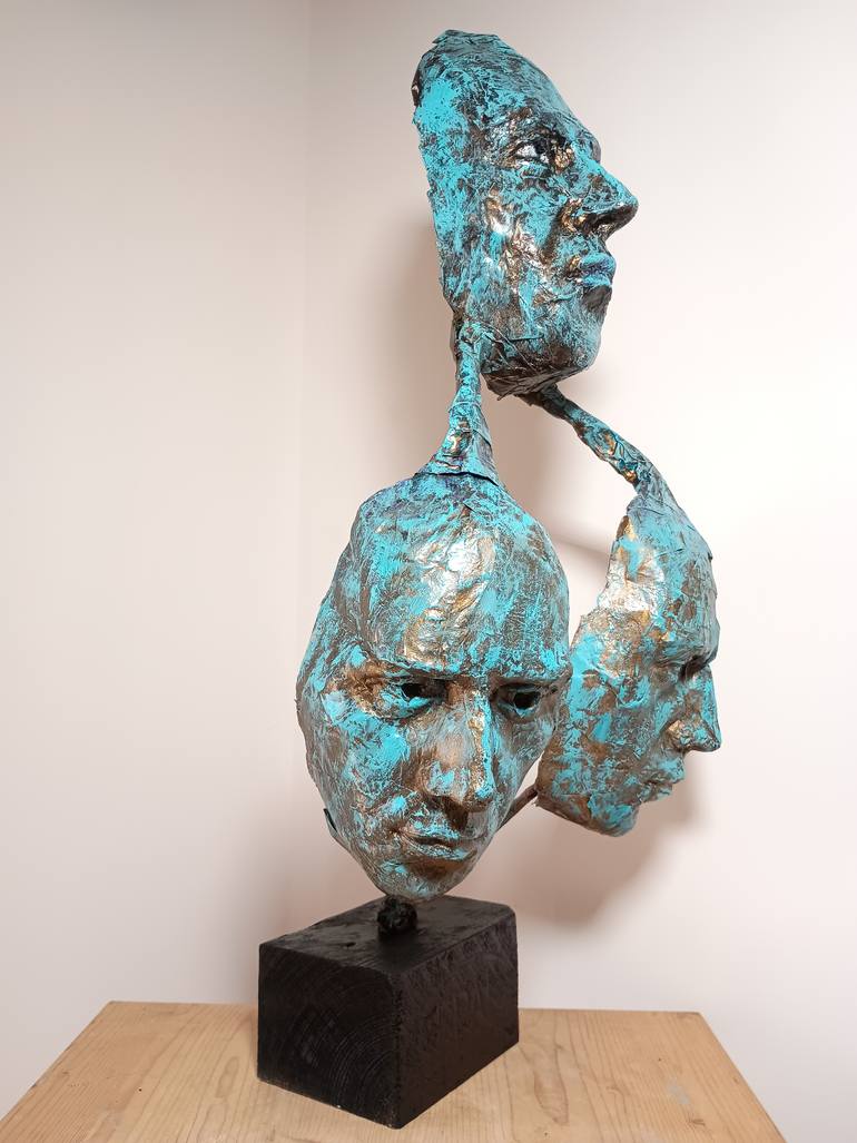 Original Figurative Body Sculpture by Pasquale Maria Petrone