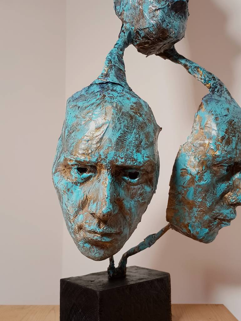Original Figurative Body Sculpture by Pasquale Maria Petrone