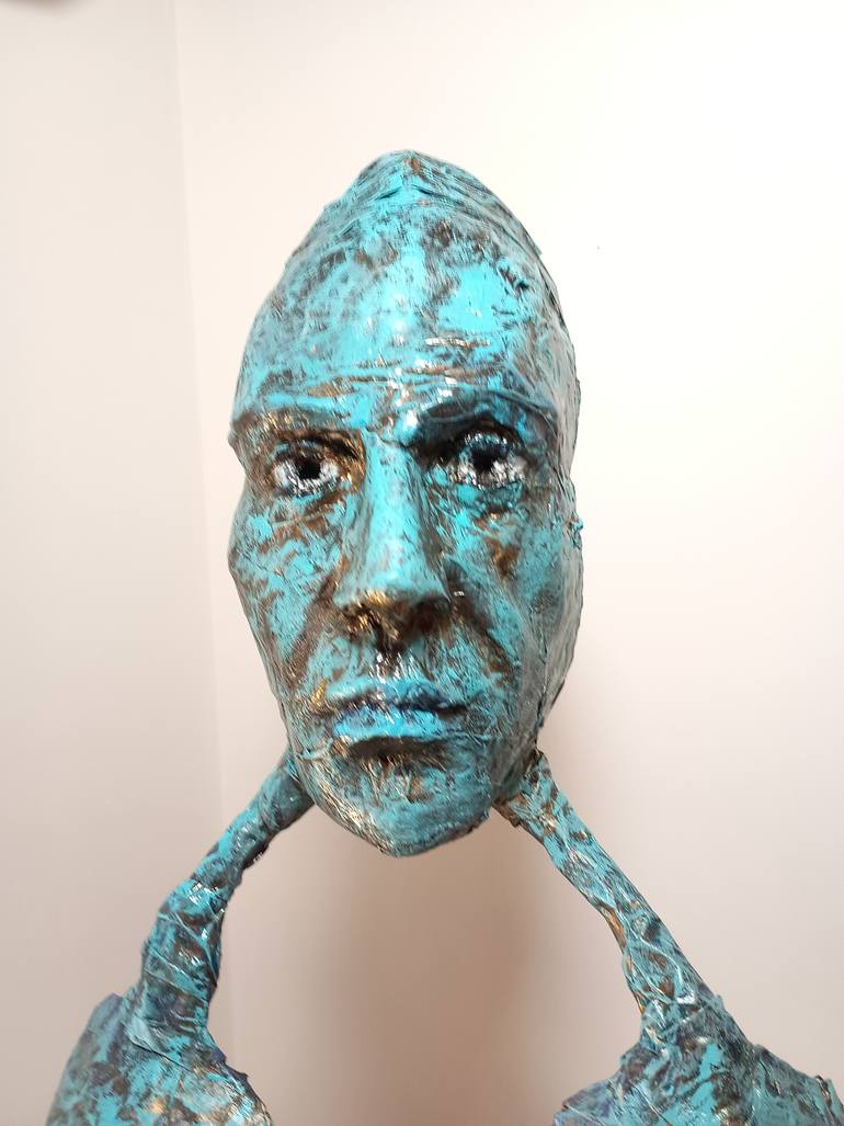 Original Figurative Body Sculpture by Pasquale Maria Petrone