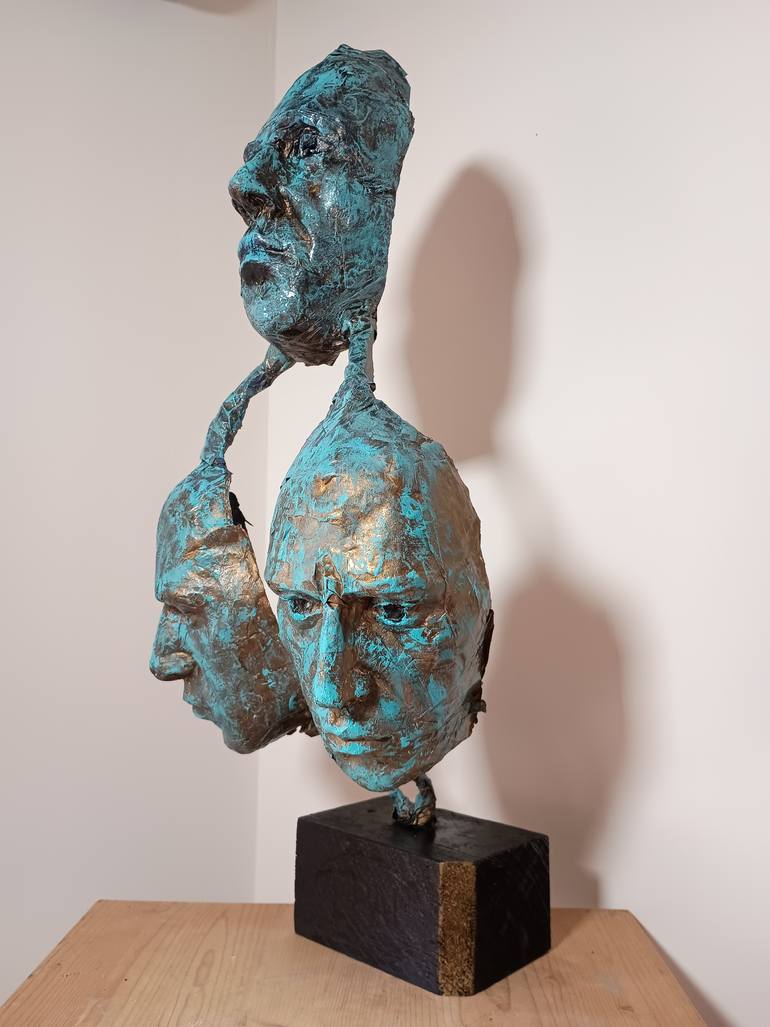 Original Figurative Body Sculpture by Pasquale Maria Petrone