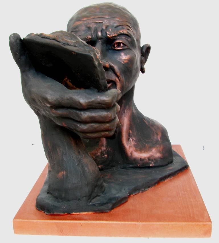 Original Men Sculpture by Pasquale Maria Petrone