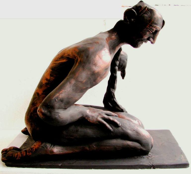 Original Body Sculpture by Pasquale Maria Petrone