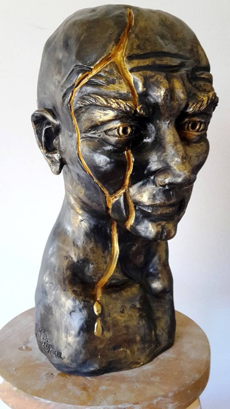 Original Figurative Body Sculpture by Pasquale Maria Petrone