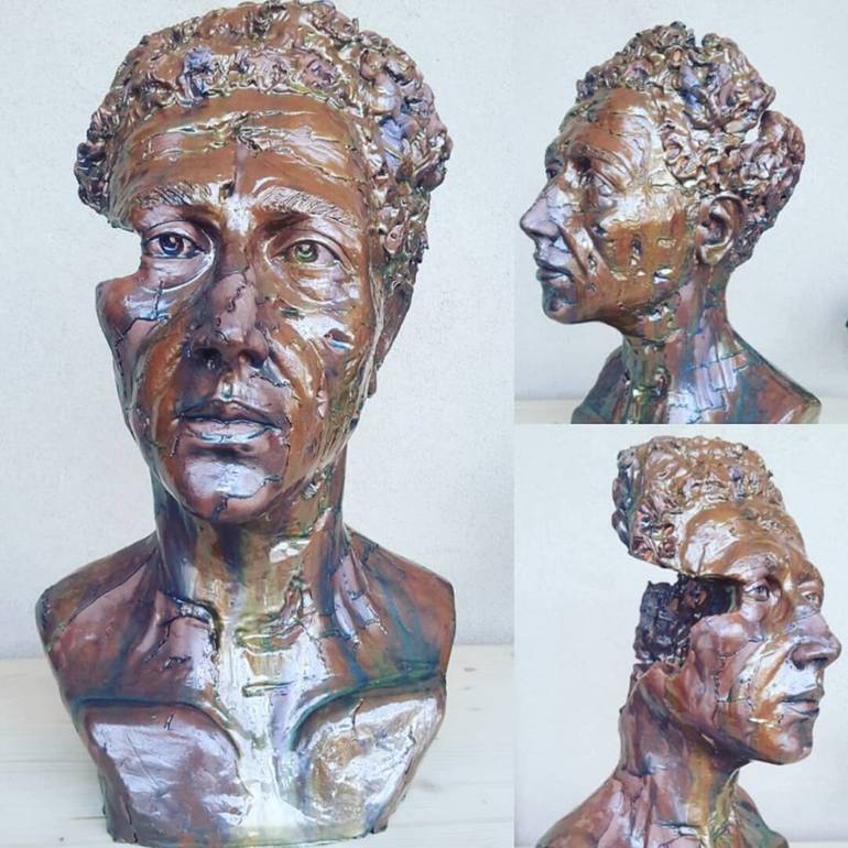 Original Body Sculpture by Pasquale Maria Petrone