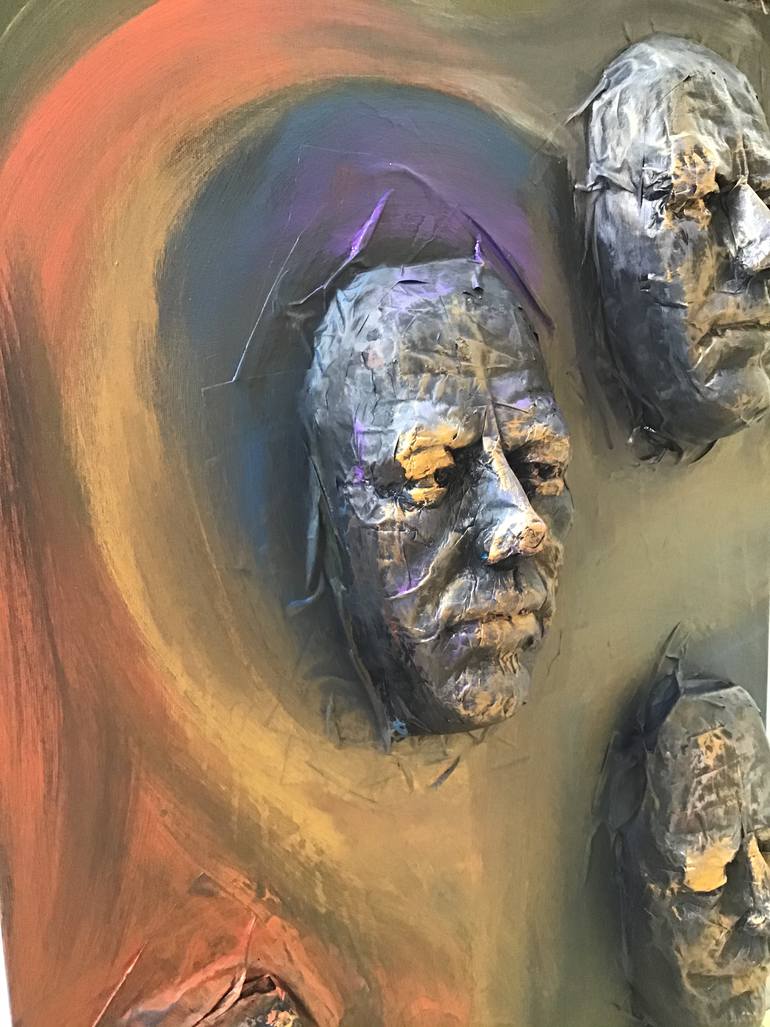 Original Expressionism Body Painting by Pasquale Maria Petrone