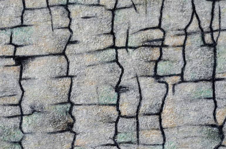 Original Abstract Painting by Claude Guillemet