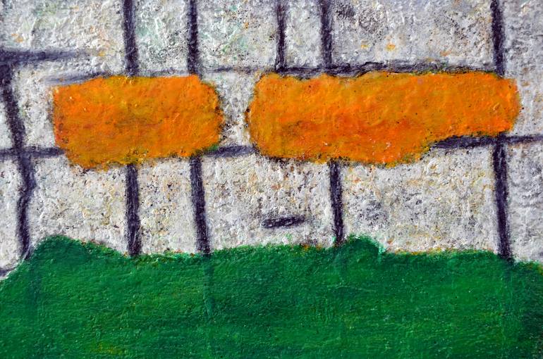 Original Abstract Painting by Claude Guillemet