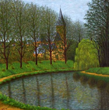 Original Landscape Paintings by Claude GUILLEMET
