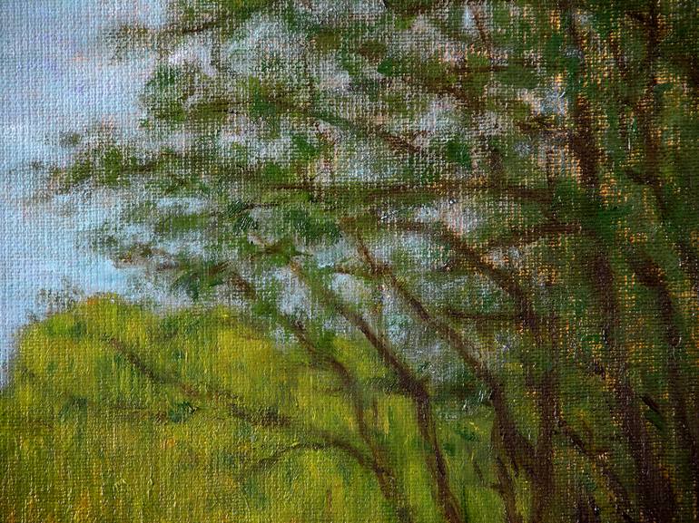 Original Impressionism Landscape Painting by Claude Guillemet