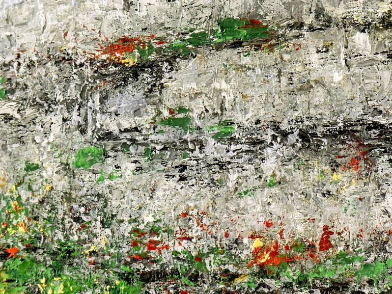 Original Abstract Painting by Claude GUILLEMET