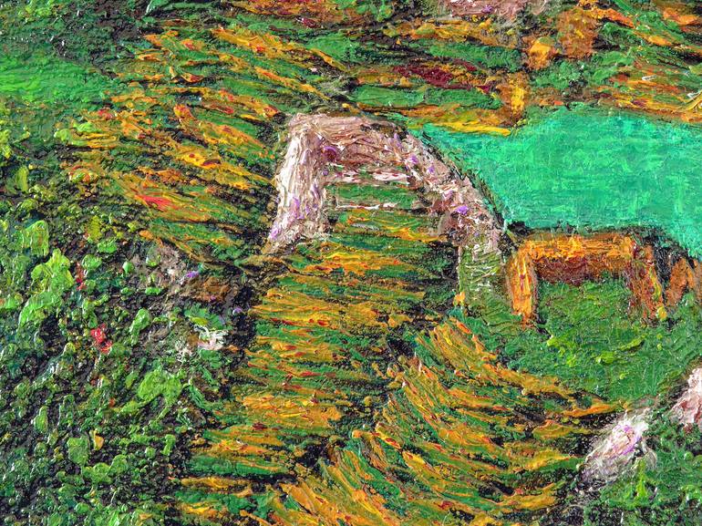 Original Documentary Landscape Painting by Claude Guillemet