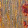 Painting inspired by the rotten hull of a wooden shipwreck, realized with a palette knife for thickness.