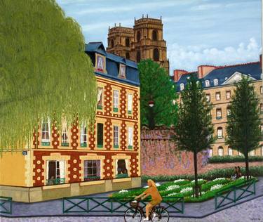 Original Cities Paintings by Claude GUILLEMET