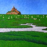 MONT SAINT-MICHEL, EAST VIEW by Claude GUILLEMET